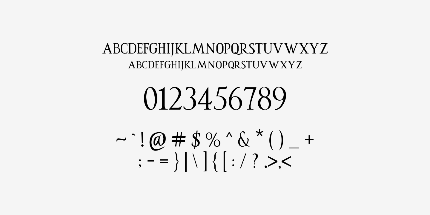 Example font Romanus #3